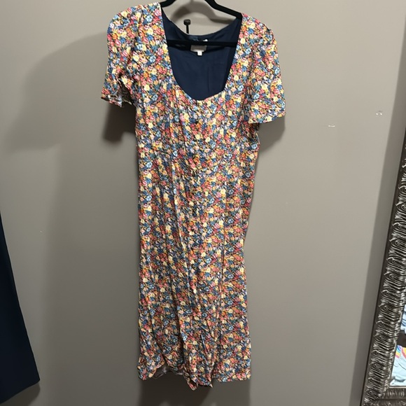 Sezane Victoria Dress in Sunflowers size 44 NWT - Picture 4 of 4